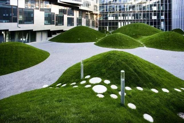 【景觀學(xué)習(xí)】堆坡的藝術(shù)&mdash;&mdash;微地形景觀_綠地